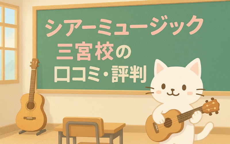 シアーミュージック三宮校の口コミ・評判