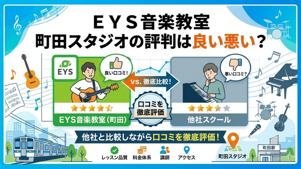 ＥＹＳ音楽教室 町田スタジオの評判