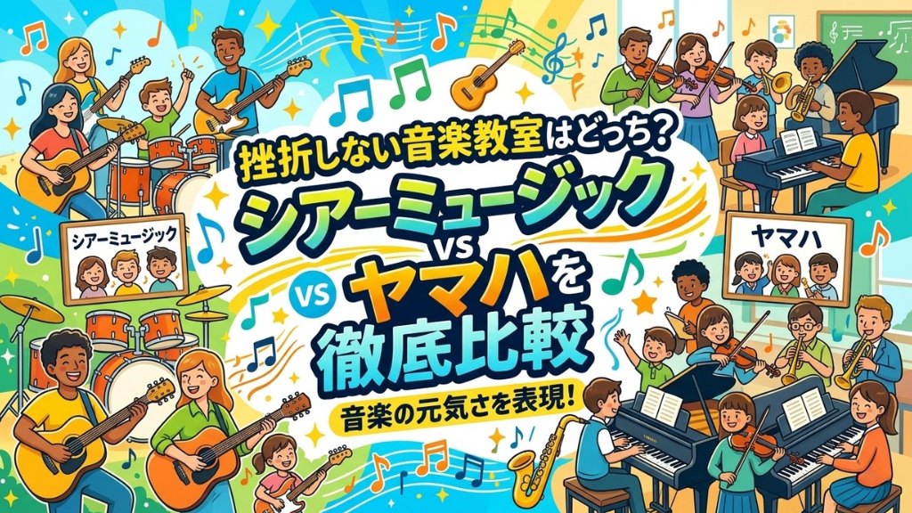シアーミュージック ヤマハミュージックスクール 比較