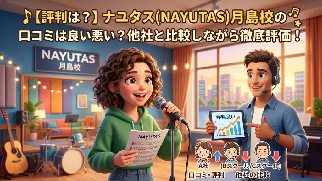 ナユタス(NAYUTAS)月島校の口コミは良い悪い?