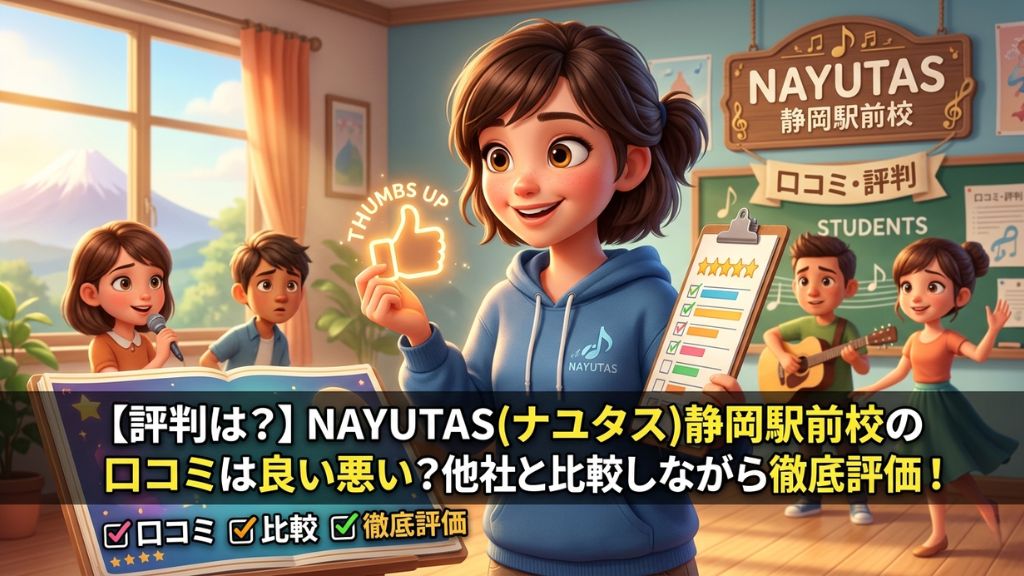 NAYUTAS(ナユタス)静岡駅前校の口コミは良い悪い？