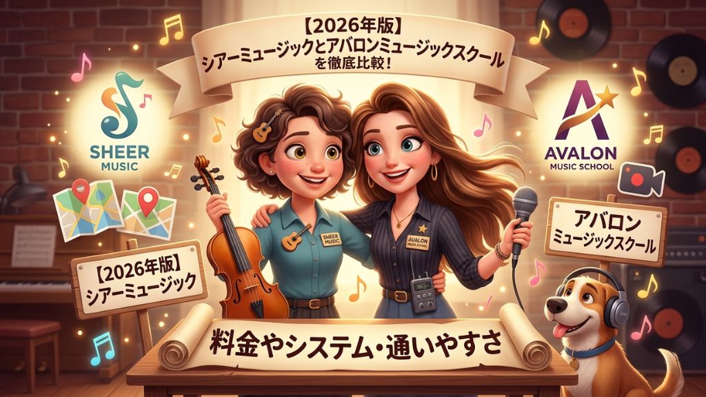 シアーミュージック アバロンミュージックスクール 比較